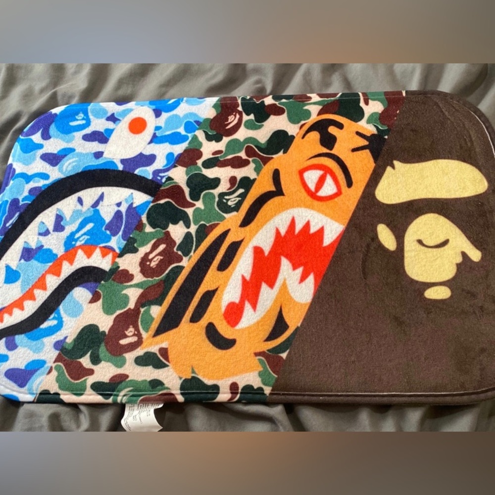 CUSTOM BAPE MULTI COLOR RUG